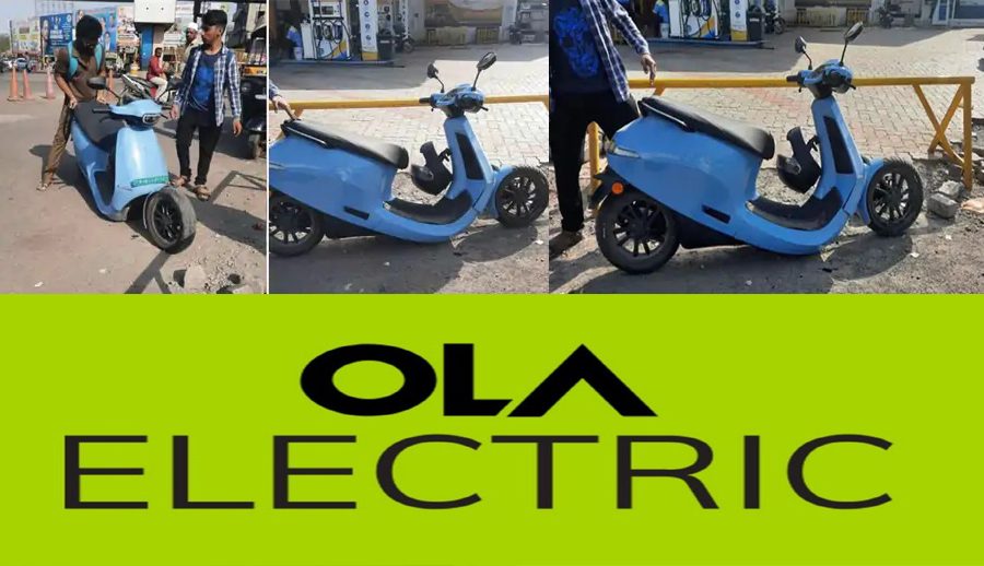 ओला स्कूटरमा फेरि समस्या: अगाडिको पाङ्ग्रा र सस्पेन्सन उछिट्टियो