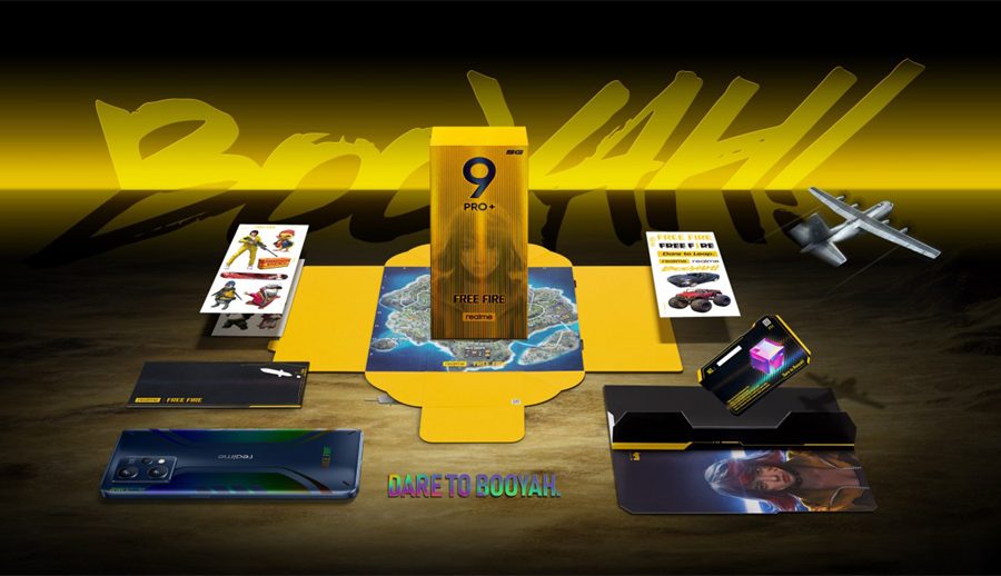 रियलमी ९ प्रो+ फ्री फायर लिमिटेड एडिशन थाइल्याण्डमा सार्वजनिक