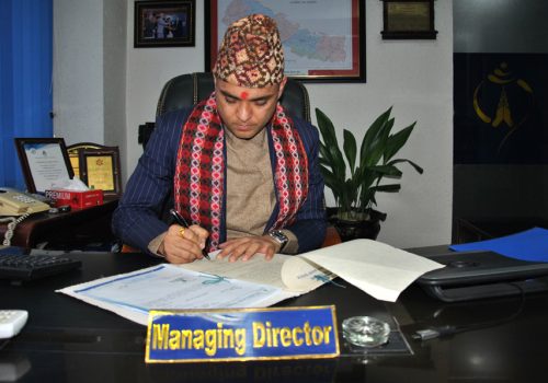 नेपाल टेलिकमका विवादित नवनियुक्त प्रबन्ध निर्देशक सुनिल पौडेलको पदभार ग्रहण