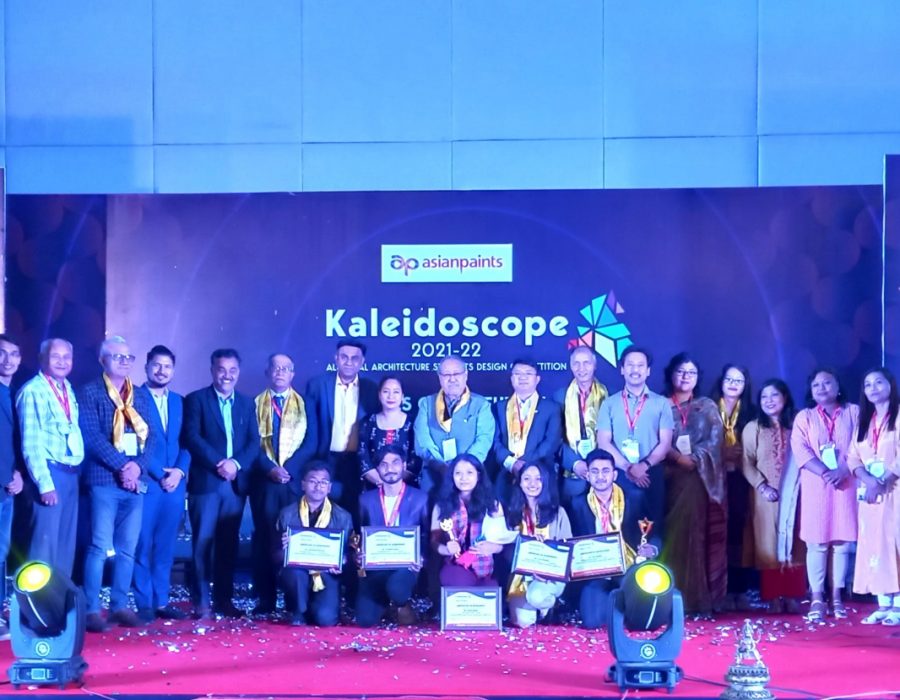 एसियन पेन्ट्स नेपालद्वारा आर्किटेक्चर स्टुडेन्ट्स डिजाइन प्रतियोगिताका बिजेताहरु घोषणा