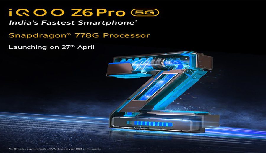 आईकू जेड६ प्रो फाइभजी अप्रिल २७ मा सार्वजनिक हुँदै