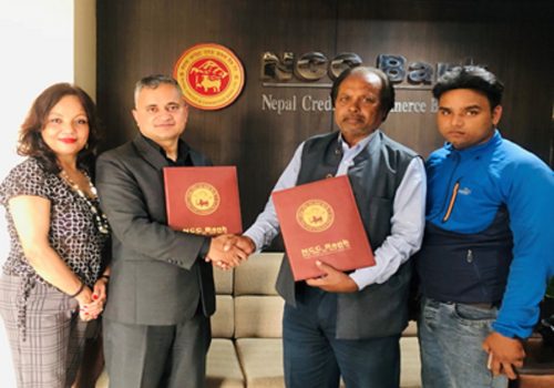 एनसिसी बैंक र नेपाल राष्ट्रिय नाई संघबीच क्युआरकोड सम्बन्धी सम्झौता