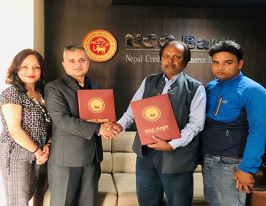 एनसिसी बैंक र नेपाल राष्ट्रिय नाई संघबीच क्युआरकोड सम्बन्धी सम्झौता