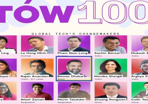 रेस्ट अफ वर्ल्डको १०० टेक चेञ्जमेकरको सूचीमा एफवान सफ्टका विश्वास ढकाल