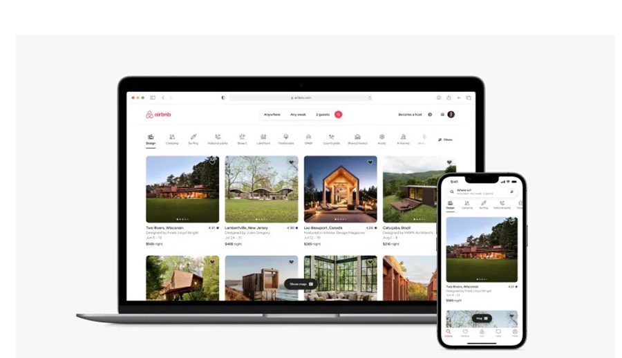 एयरबीएनबी नयाँ डिजाइनमा, के छन् विशेषता?
