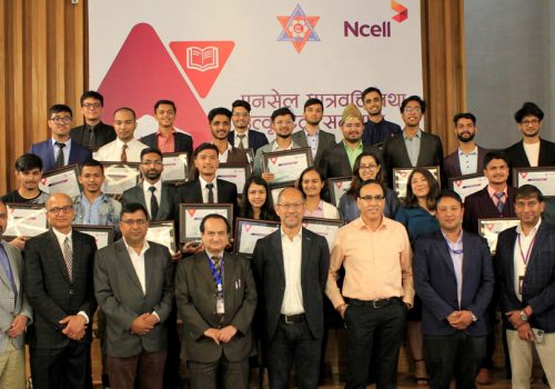 Ncell confers ‘Ncell Scholarships and Excellence Awards 2021’ to Institute of Engineering outstanding students