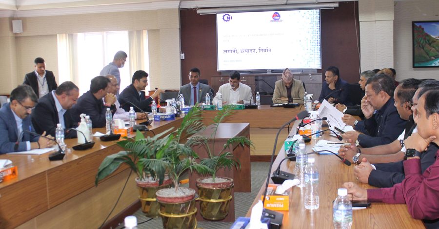 निजी क्षेत्रले आईटी पार्क स्थापना र सञ्चालन गर्ने व्यबस्था बजेटमा राख्न सिएनआईको सुझाब