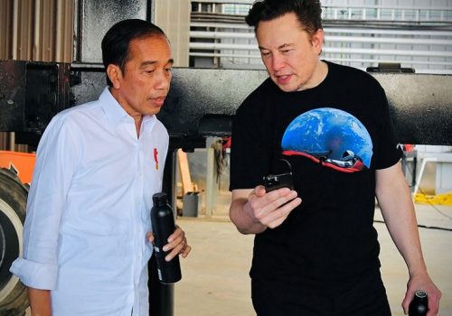 निकलबारेको छलफलपछि इन्डोनेसियाका राष्ट्रपतिले भेटे इलन मस्कलाई