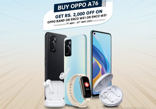 Special Deals on OPPO A76 in the month of May, 2022