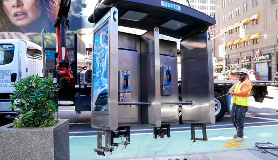 न्यूयोर्क शहरले हटायो अन्तिम सार्वजनिक पेफोन बुथ