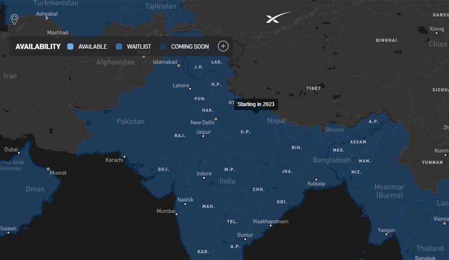 स्पेसएक्सको स्याटेलाइट इन्टरनेट नेपालमा सन् २०२३ मा आउने ! हाल ३२ देशमा उपलब्ध