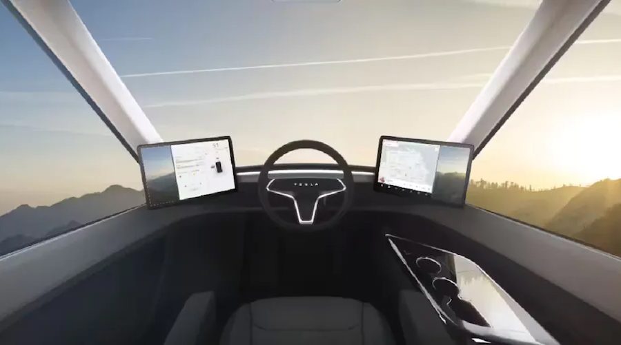 एक चार्जमा ८०४ किलोमिटर चल्ने टेस्लाको ईलेक्ट्रिक ट्रक