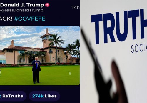 ट्रम्पले पहिलो पटक ट्रूथ सोसियलमा पोस्ट गर्दै लेखे, ‘आई एम ब्याक’