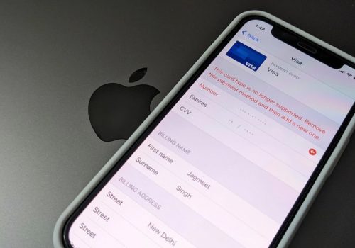 सदस्यता र एप खरिदका लागि एप्पलले भारतमा डेबिट/क्रेडिट कार्ड स्वीकार नगर्ने