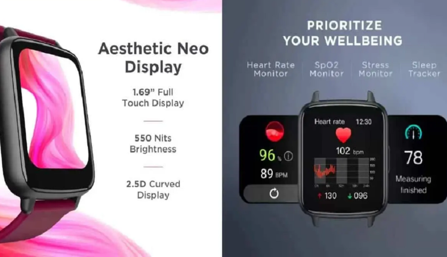 बोटको बजेट ‘वेब नियो’ स्मार्ट वाच सार्वजनिक