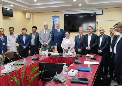 विद्युत प्राधिकरण र ग्लोबल ग्रिन ग्रोथ इन्स्टिच्यूटबीच समझदारीपत्रमा हस्ताक्षर, हरित हाइड्रोजन उत्पादनमा सहकार्य गरिने