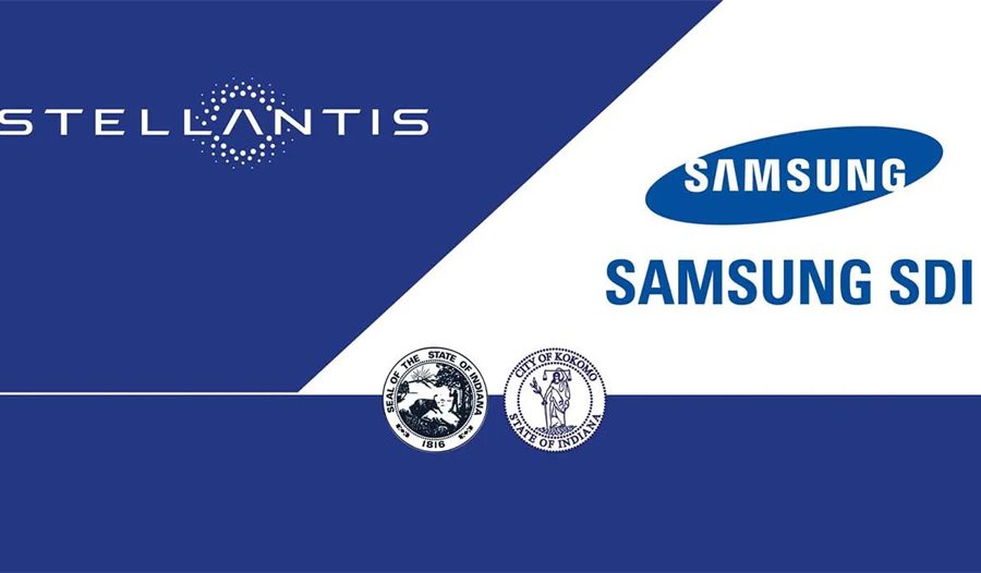 स्टेलान्टिस र सामसङ मिलेर अमेरिकामा ३३ गिगावाटआवर ब्याट्री प्लान्ट निर्माण गर्ने