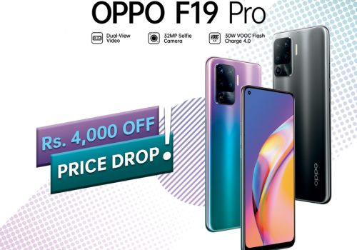 Own the trendsetting OPPO F19 Pro now only at Rs. 35,990