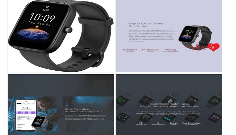 अमेजफिट बिप ३ स्मार्टवाच सार्वजनिक