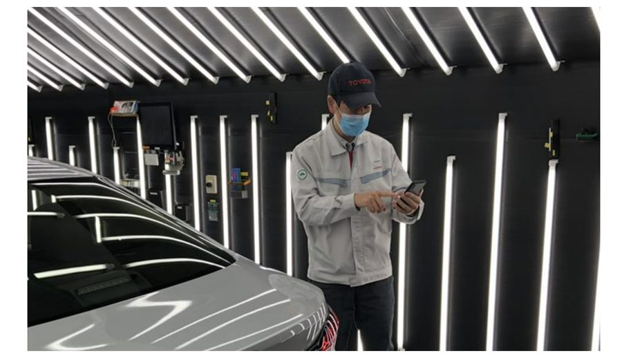 टोयोटाले गाडी जाँच्न साइबरलिङ्कको एआई फेसियल रिकग्निसन इन्जिन प्रयोग गर्ने