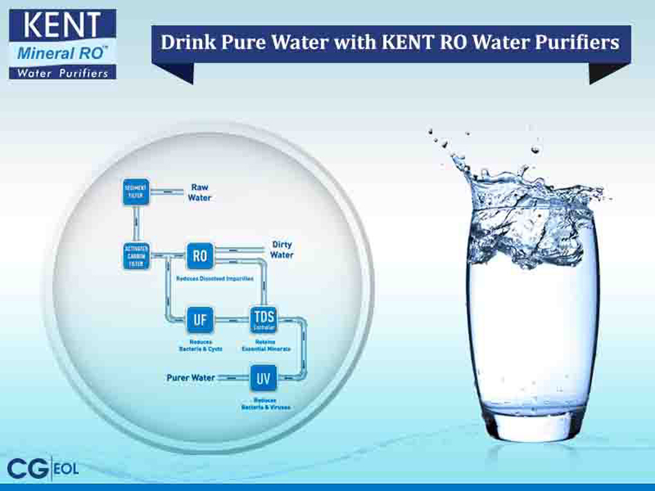 KENT RO Water Purifiers with multiple purification processes