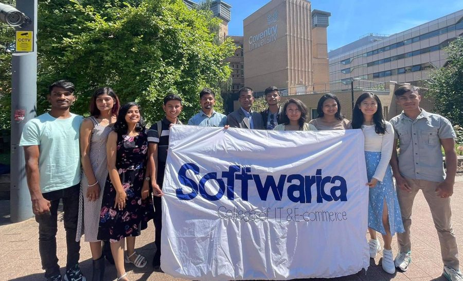 सफ्ट्वेरिका कलेजका विद्यार्थी बेलायतको कोभेन्ट्री विश्वविद्यालय अवलोकन भ्रमणमा