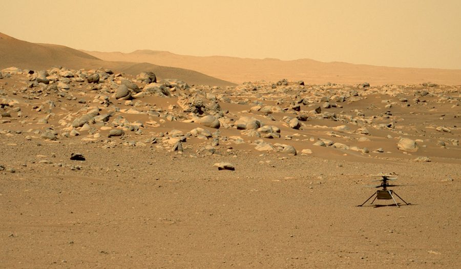 मंगल ग्रहमा पुगेको नासाको ड्रोनकप्टरले बनायो रेकर्ड, ५० सौं सफल उडान हासिल