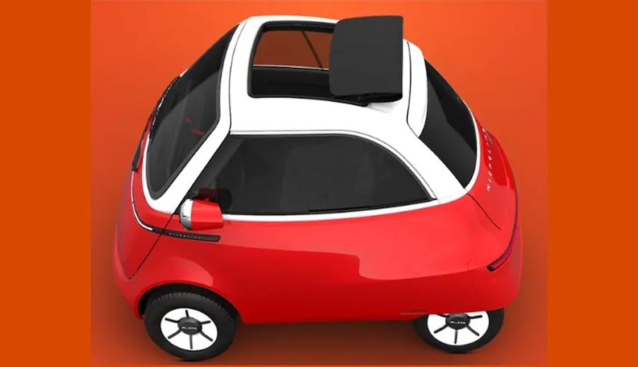 सबैभन्दा सानो इलेक्ट्रिक कार माइक्रोलिनो, एक चार्जमा २३० किमी दौडने