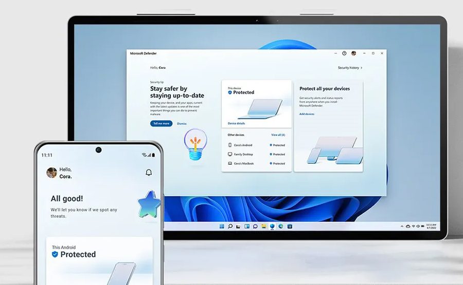 माइक्रोसफ्ट डिफेन्डर अब विन्डोज, म्याकोस, आईओएस र एन्ड्रोइडमा उपलब्ध