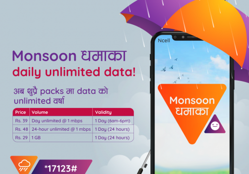 Ncell brings unlimited data and attractive all-net voice + SMS bundle packs