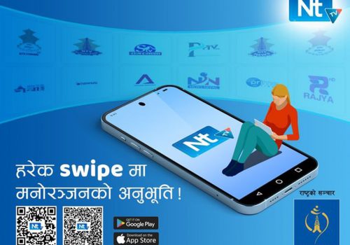 नेपाल टेलिकमको ‘एनटीटीभी’ एपको परीक्षण शुरु, फ्रि टु एयर च्यानलहरु निःशुल्क हेर्न सकिने