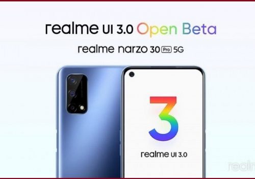 रियलमीद्वारा नार्जो ३० प्रो फाइभजीका लागि यूआई ३.० ओपन बिटा सार्वजनिक