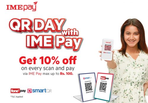 आइएमई पे को ‘क्यूआर डे विथ आइएमई पे’ अफर सार्वजनिक