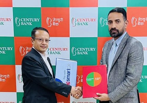 सेञ्चुरी कमर्सियल बैंक र स्मार्टच्वाइस टेक्नोलोजिज बीच स्मार्ट क्यूआर प्रयोग गर्ने सम्झौता