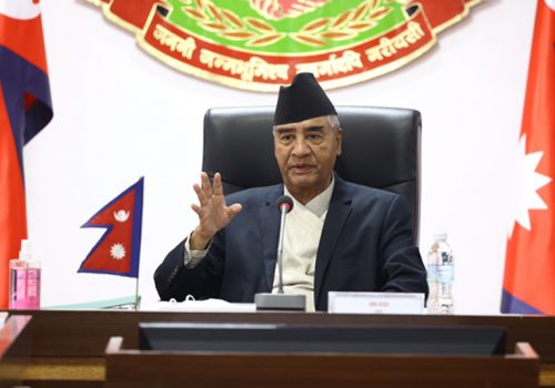 कार्बन उत्सर्जन दिगो विकासको लक्ष्य : प्रधानमन्त्री देउवा