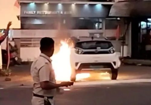 टाटाको नेक्सन ईभी चलाउनु हुन्छ? सतर्क हुनुस्, भारतमा यसरी लाग्यो आगो