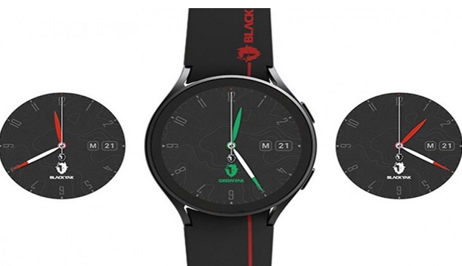 सामसङ ग्यालेक्सी वाच४ ब्ल्याक याक एडिसन: लन्च समयमा घडीको कलर परिवर्तन हुने