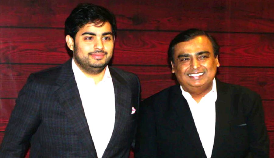 भारतमा मुकेश अम्बानीले छोडे रिलायन्स जियो, जेठा छोरा आकाश बोर्डको अध्यक्ष