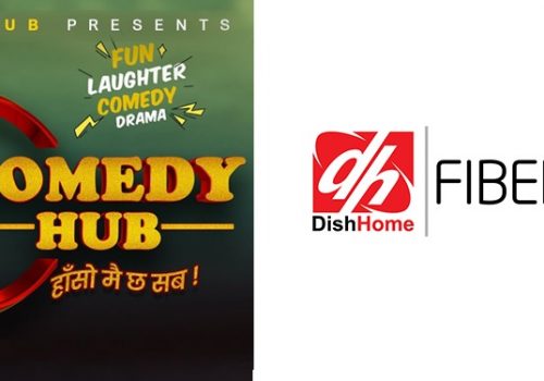 कमेडी हवमा डिशहोम फाइबरनेटको सह-प्रायोजन