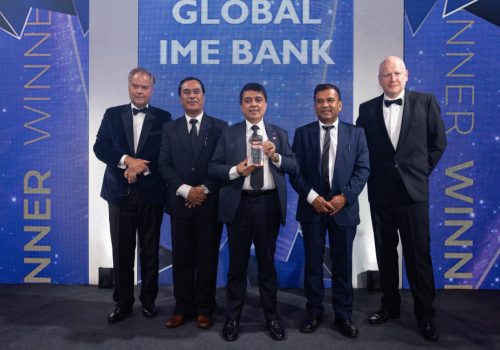 ग्लोबल आइएमई बैंक युरोमनी अवार्ड फर एक्सलेन्स, २०२२ बाट सम्मानित
