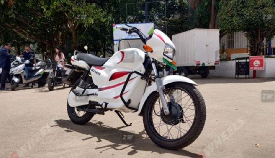 हिरो स्प्लेन्डर जस्तै देखिने एडीएमएस बक्सर इलेक्ट्रिक मोटरसाइकल सार्वजनिक, रेञ्ज १४० किलोमिटर