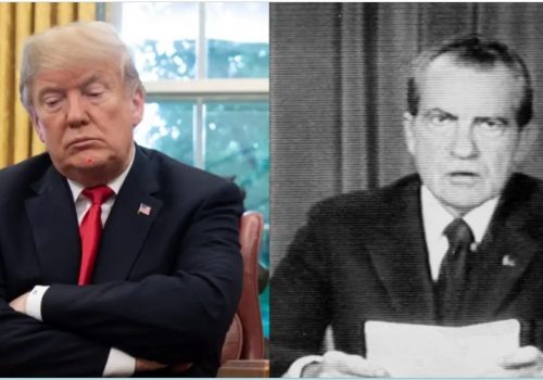 वेबसाइटमा ट्रम्पलाई निक्सन ह्वाइट हाउसका इन्टर्नले पठाएको योजना