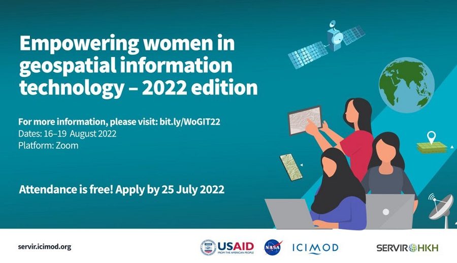 जीआईएस प्रविधि तालिम: नेपाली महिलालाई प्राथमिकता