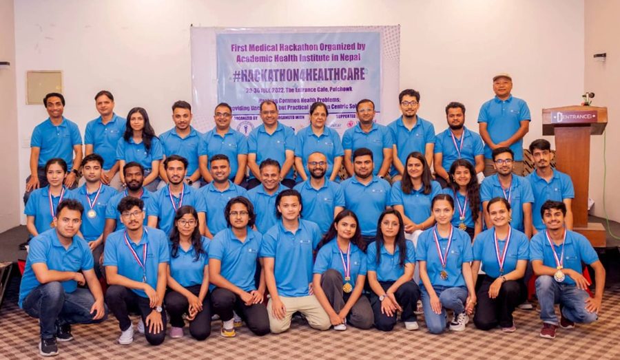 स्वास्थ्य सेवामा आधारित पहिलो ह्याकथन सम्पन्न, ‘शिशु केयर’ मोबाइल एपले पायो प्रथम पुरस्कार