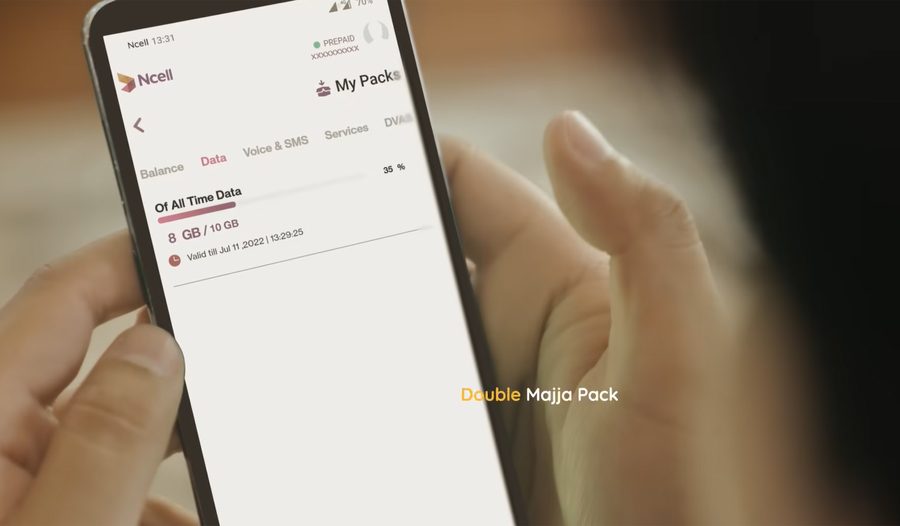 ग्राहकले चाहे जस्तै एनसेलको ‘डबल प्याक’, दोब्बर डाटा बनाउने सजिलो अवसर