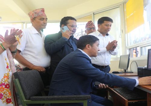 सातदोबाटोस्थित पौडी पोखरीमा ई–टिकटको सुरुवात