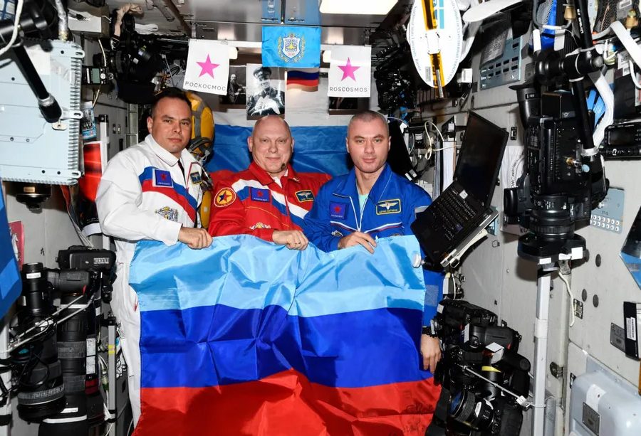 नासाद्वारा अन्तरिक्षमा युक्रेन विरोधी प्रचार प्रदर्शन गर्ने रुसी अन्तरिक्ष यात्रीहरूको निन्दा