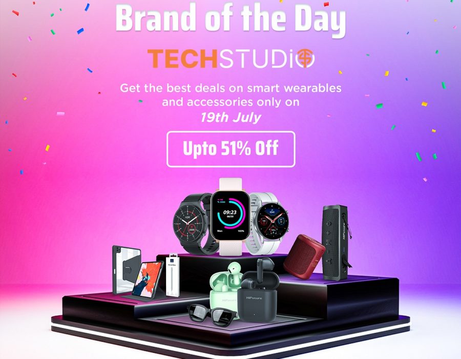 TechStudio is celebrating its Daraz Brand Day on July 19