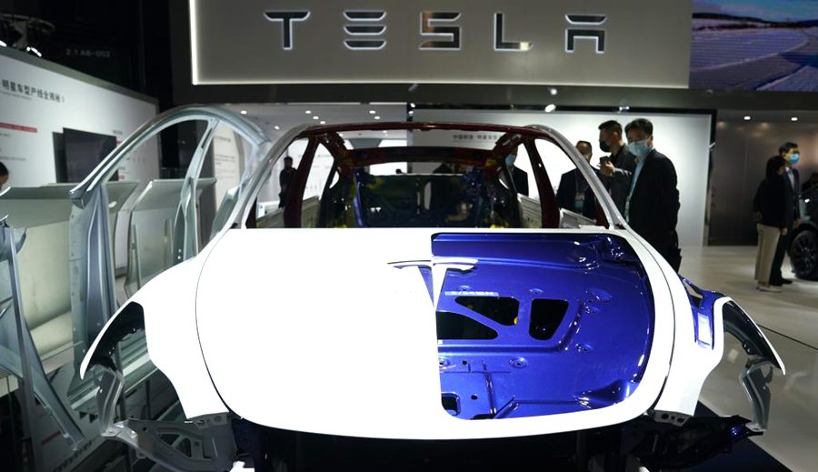 टेस्ला सांघाईको पहिलो अर्धवार्षिक डेलिभरी २०२१ को तुलनामा ६० प्रतिशत भन्दा बढी