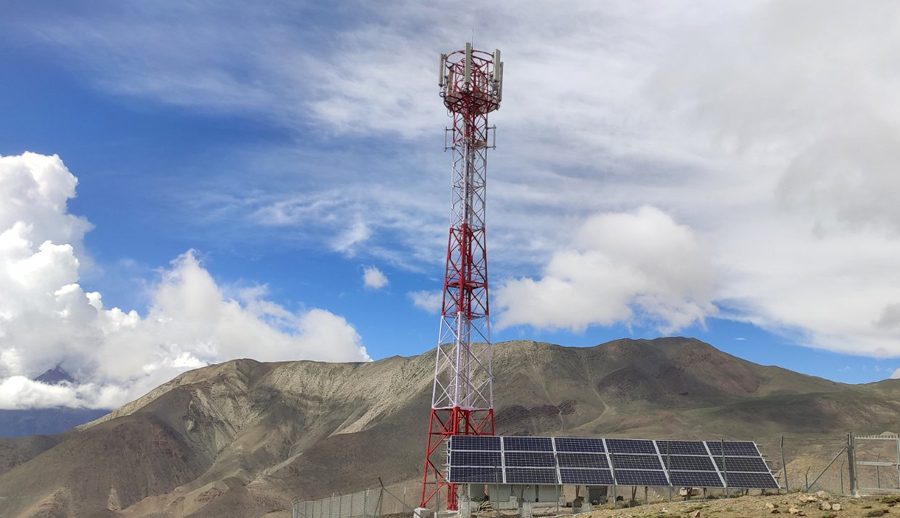 कोरला नाकामा नेपाल टेलिकमको बिटिएस टावर स्थापना